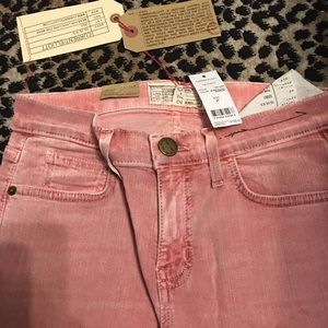 Current Elliott The Stiletto cropped skinny jeans